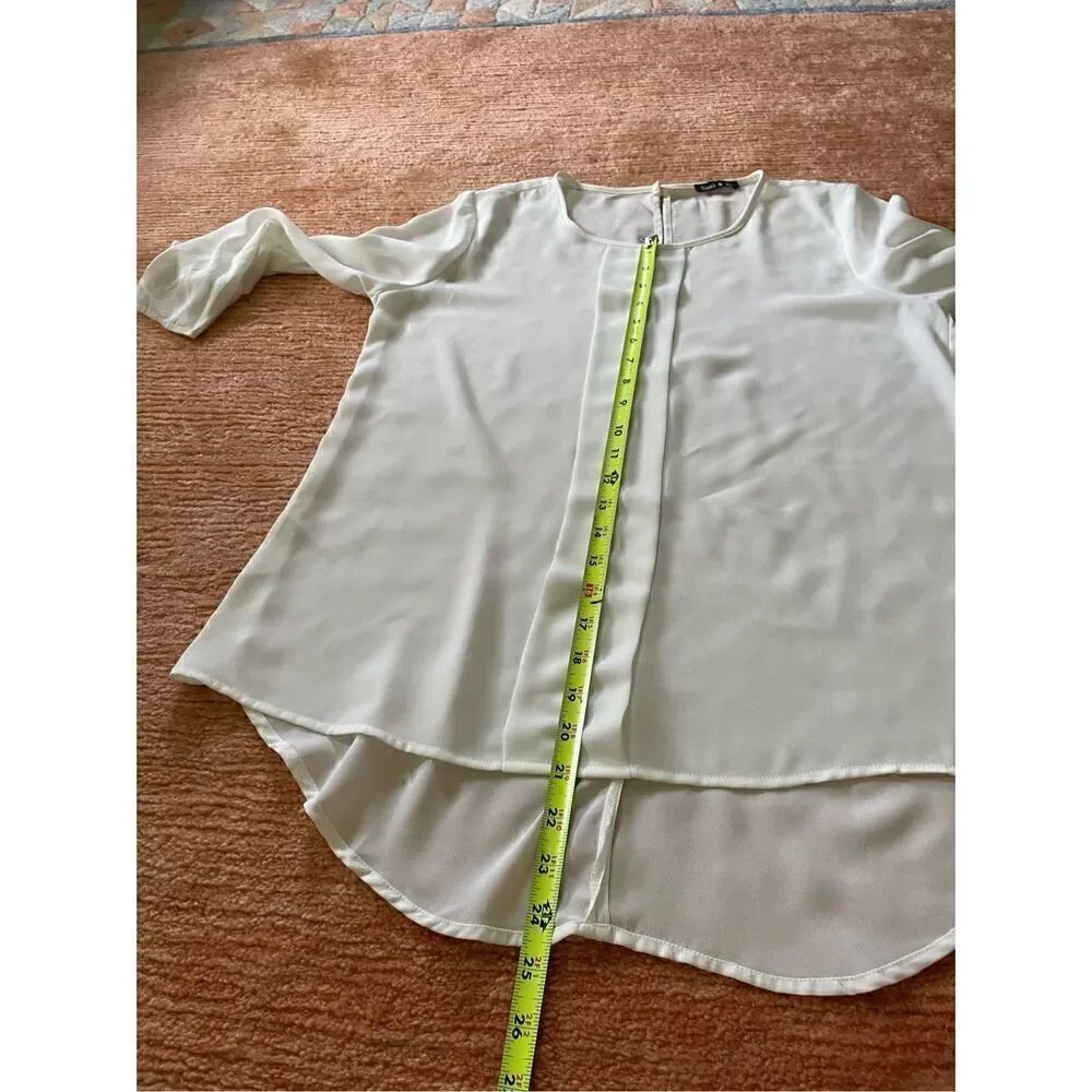 SAMI & JO Cream blouse S - Picture 6 of 7